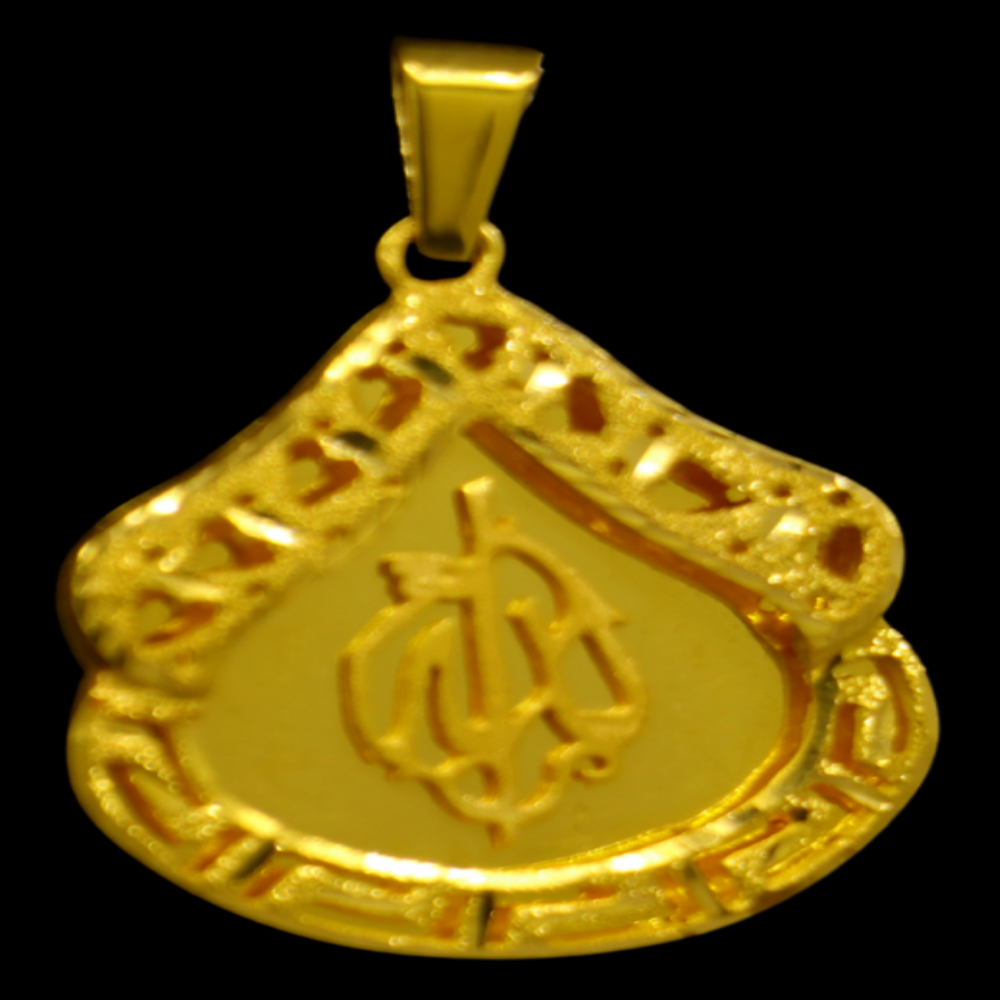 21K Gold Pendant